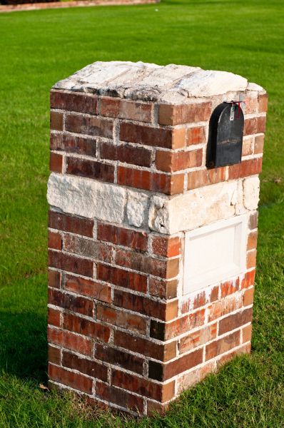Brick Mailbox Installation in Saint Paul